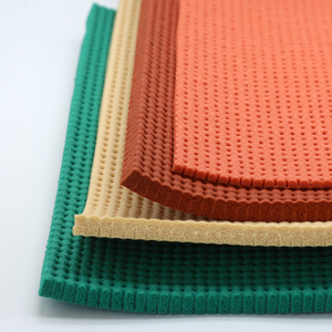 Porous textured silicone foam sheet