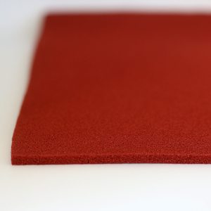 Silicone sponge sheet